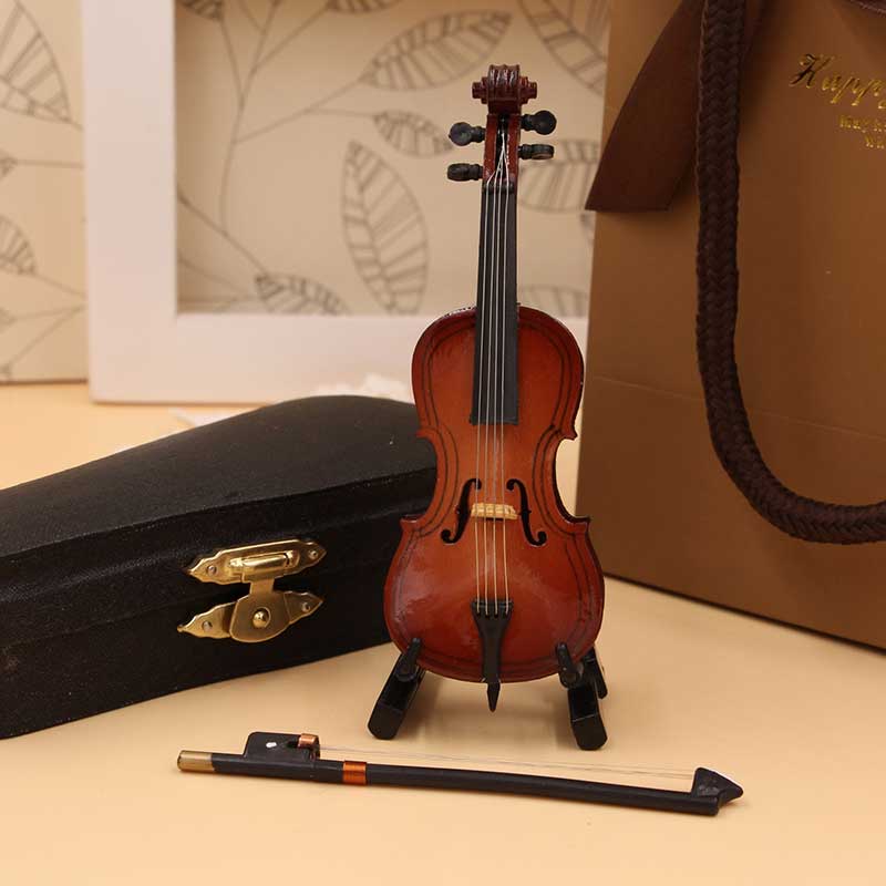 Mô hình trang trí Cello cổ điển Mini classical Cello model