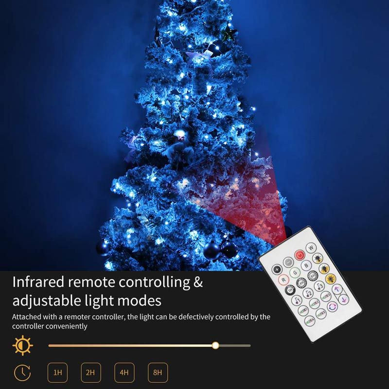 đèn fairy light điều khiển qua remote