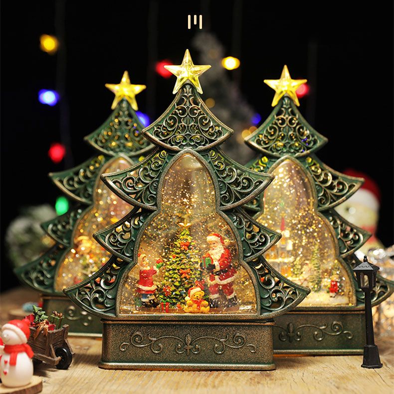 Quả cầu tuyết Giáng Sinh mẫu Cây Thông Noel , Quà tặng Giáng Sinh cao cấp