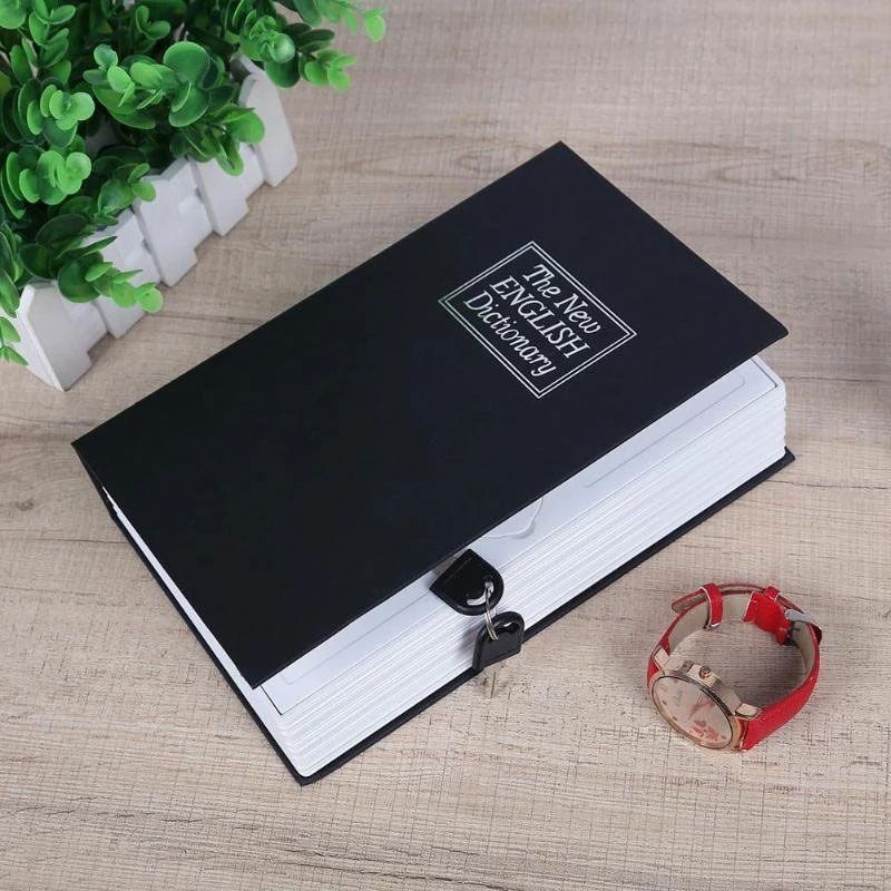 KÉT SẮT ỐNG HEO HÌNH SÁCH TỪ ĐIỂN THE NEW ENGLISH DICTIONARY SAVING BOX