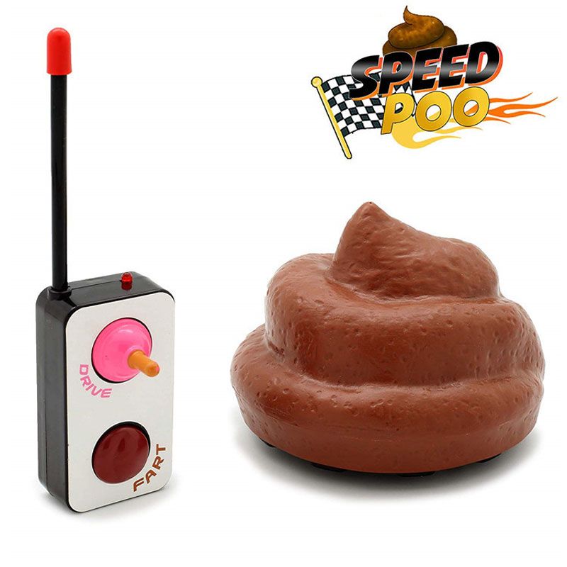 quà tặng đồ chơi vui nhộn điều khiển từ xa tóc dộ speed poo