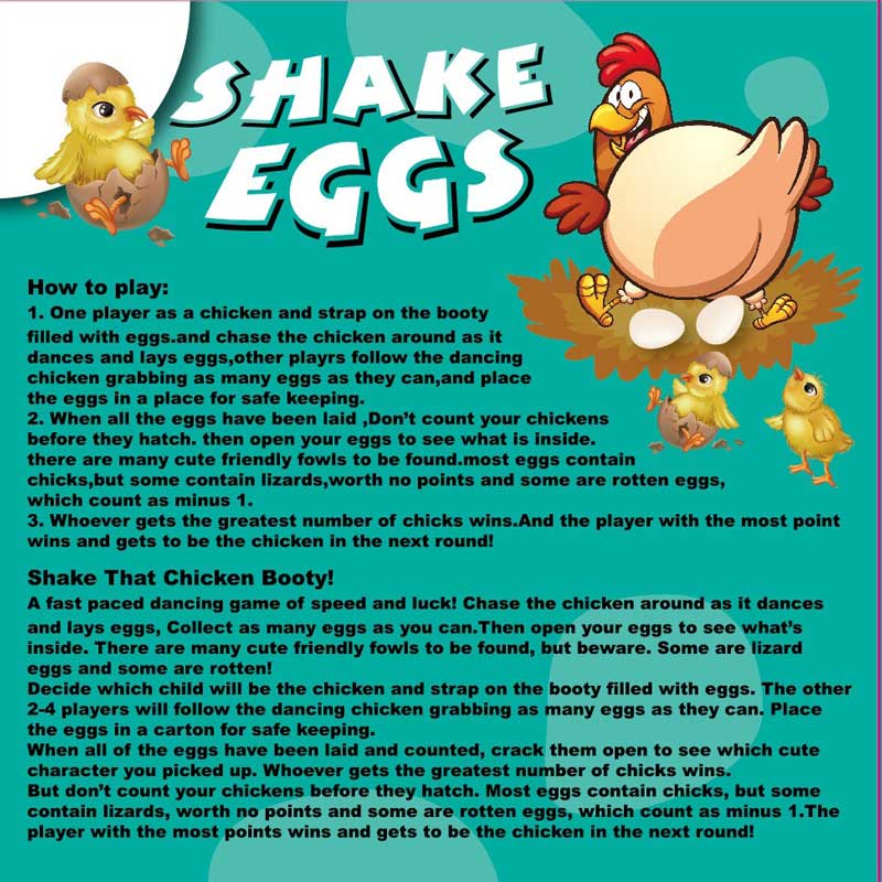 đồ chơi tương tác vui nhộn cho bé  shake eggs game