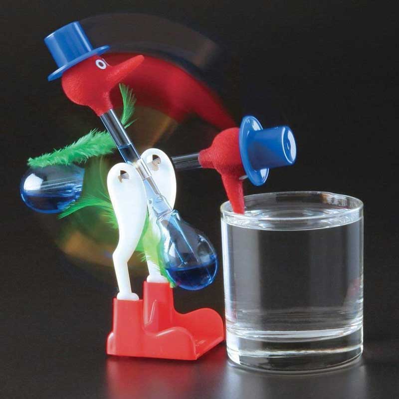 Đồ chơi để bàn Thí nghiệm khoa học Chim uống nước Drinking Bird