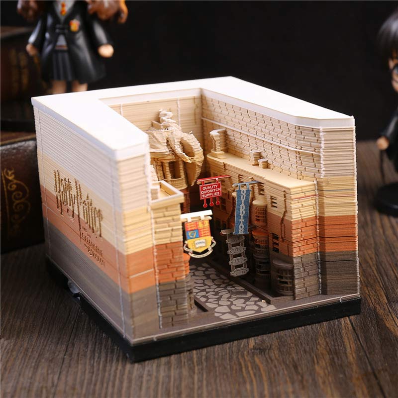 giấy note 3d harry potter