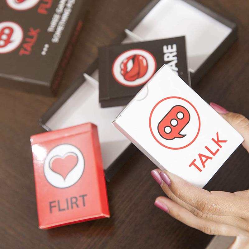 BOARD GAME THẺ BÀI TALK, FLIRT OR DARE - Bộ trò chơi thú vị dành cho mọi người và các cặp đôi