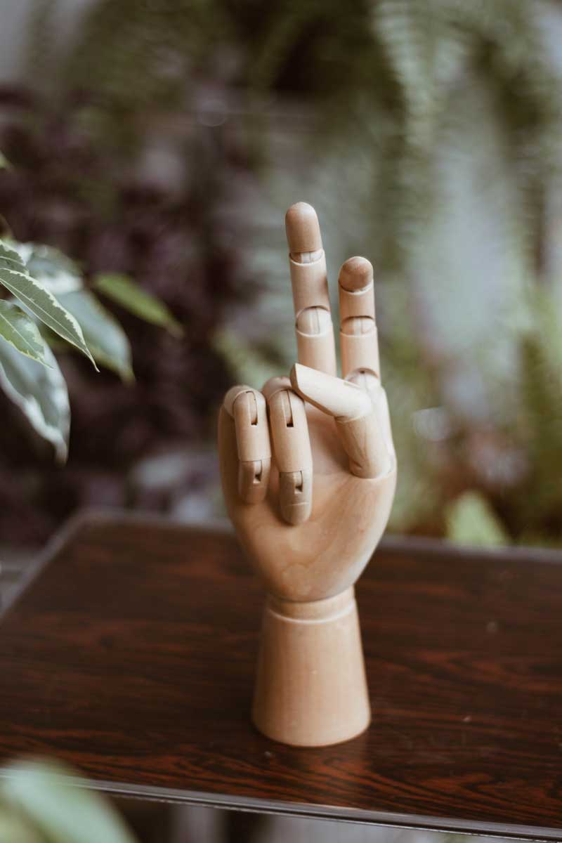 Bàn tay Gỗ vẽ Kiến trúc Mannequin Wooden Hand