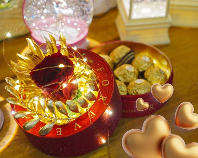 Hoa hồng tặng Valentine