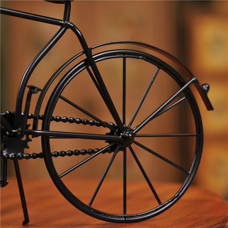 Đồng hồ sắt trang trí để bàn - Xe đạp (Bicycle Vintage Clock)