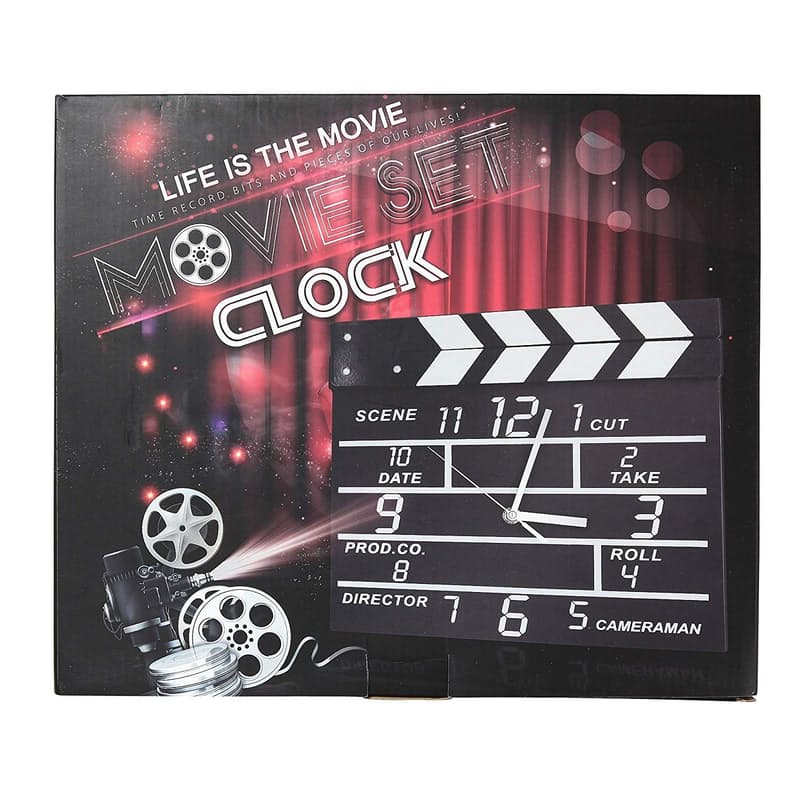 Đồng hồ bảng điện ảnh (Clapper Board Clock)