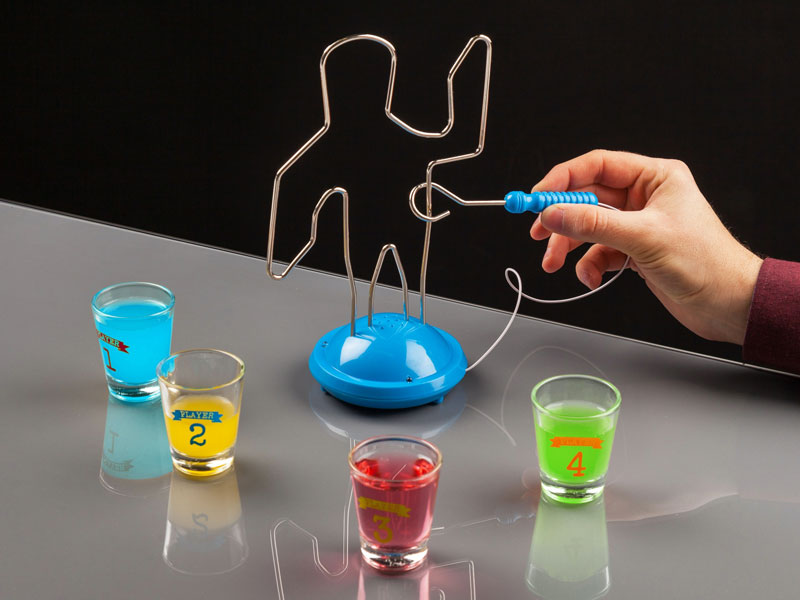 Đồ chơi theo nhóm đồ chơi uống rượu trò chơi uống bia Vui Nhộn BUZZ WIRE  DRINKING GAME