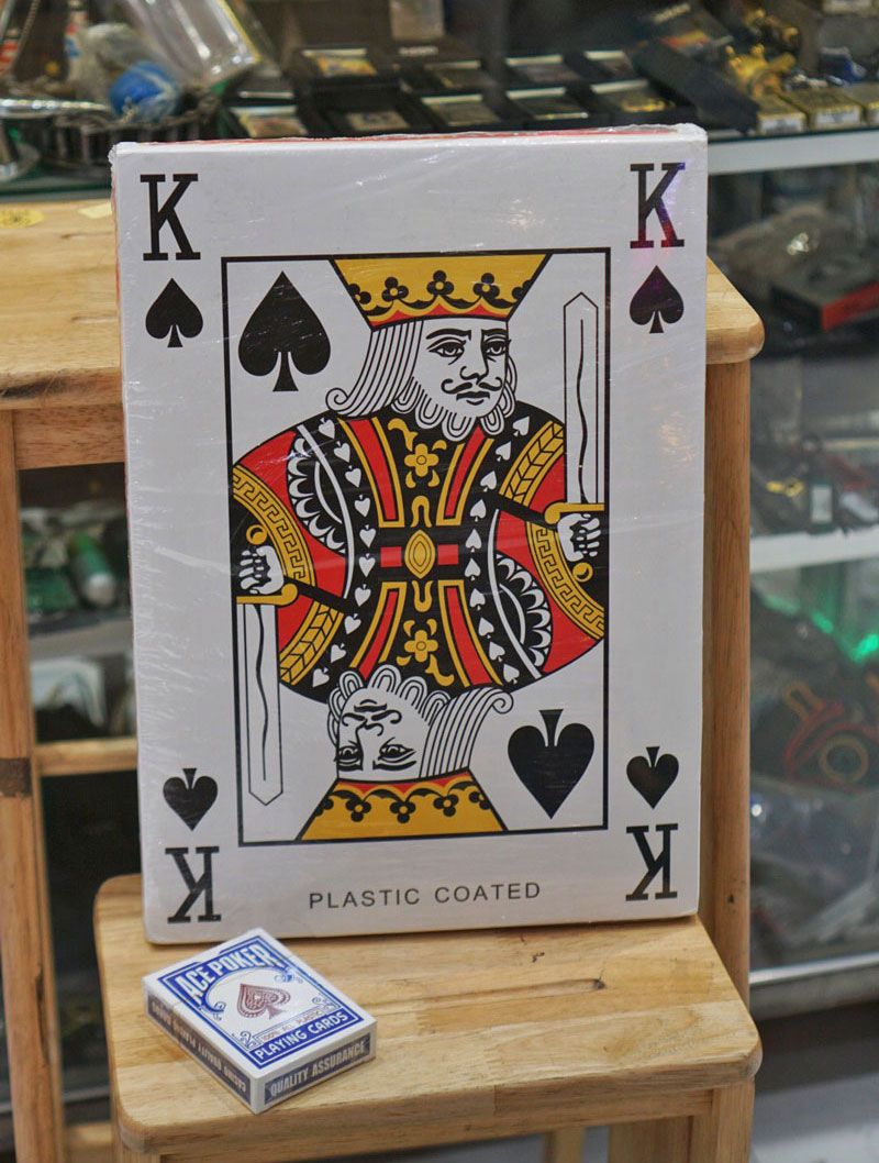 Bộ bài Tây Siêu To Khổng Lồ Cỡ Lớn (Jumbo Playing Cards)