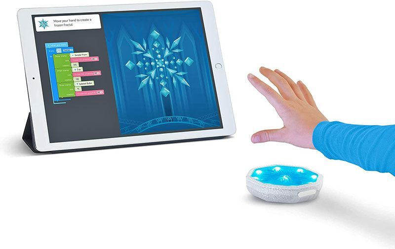 Đồ chơi lập trình cảm biến phép thuật Nữ Hoàng Băng Giá Đồ chơi Stem thông minh cho bé (Kano Disney Frozen 2 Coding Kit Awaken The Elements. STEM Learning and Coding Toy for Kids)