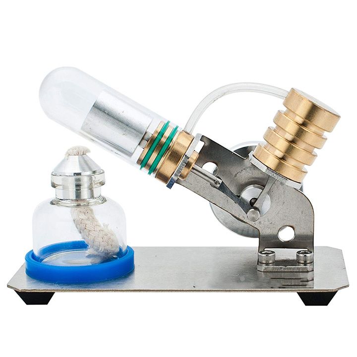 Mô hình Động Cơ Đốt Trong Kim Loại (Stirling Engine)