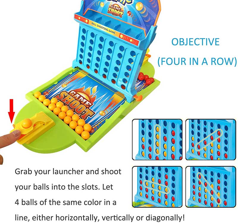 Đồ chơi Thảy banh Caro (Connect 4 Launcher)