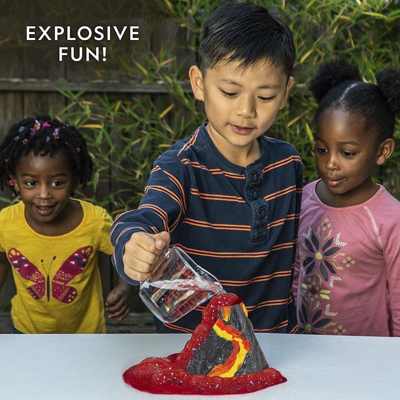 Bộ Kit Khoa Học/ Đá Quý/ Khảo cổ Stem chính hãng NATIONAL GEOGRAPHIC Earth Science Kit - Over 15 Science Experiments & STEM Activities for Kids, Includes Crystal Growing Kit, Volcano Science Kit