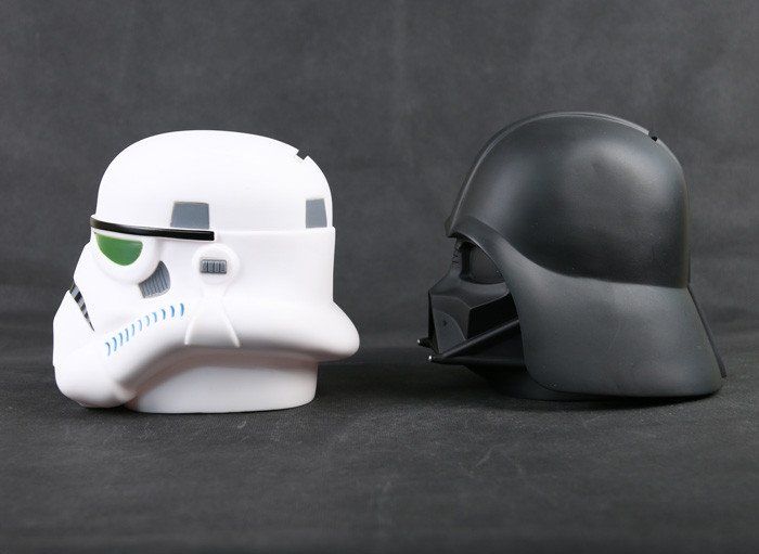 Ống heo hình nhân vật Star Wars (Star Trooper, Darth Vader Figure Piggy Bank)