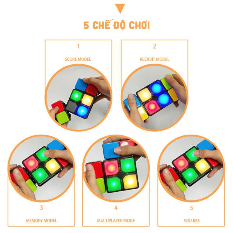 Rubik đơn giản cho bé mới tập chơi