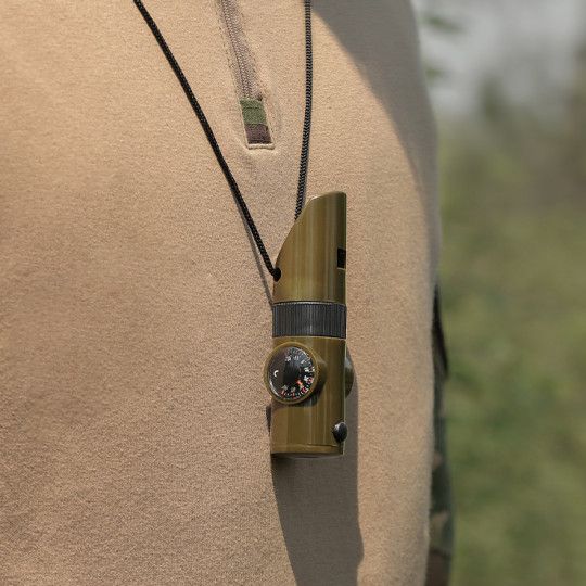 Còi sinh tồn đa năng 7 trong 1 (Survival Whistle)