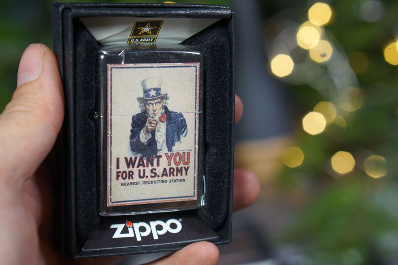 Hộp quẹt Zippo chính hãng các loại (Zippo Harley-Davidson Pocket Lighters)