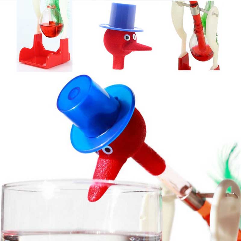 Đồ chơi để bàn Thí nghiệm khoa học Chim uống nước Drinking Bird