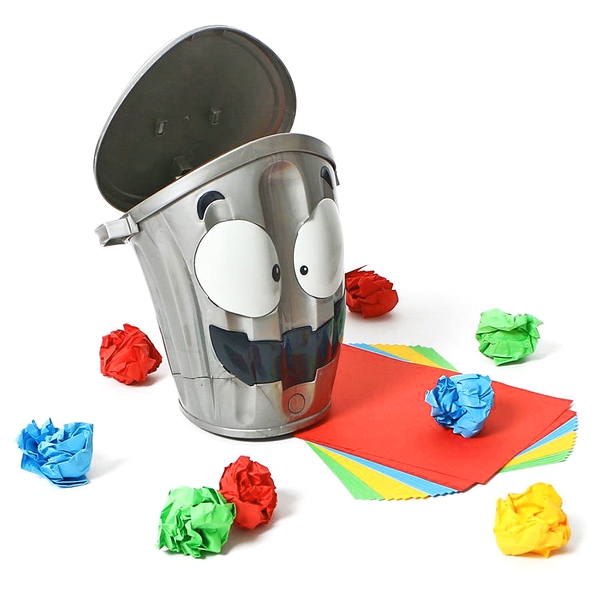 Thùng Rác Rắc Rối Crazy Trash Can đồ chơi nhóm gia đình board game