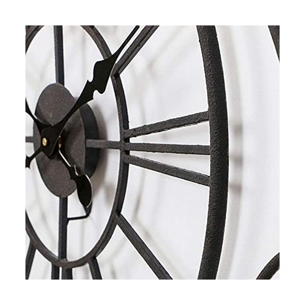 Đồng hồ sắt retro treo tường Xe đạp bánh lớn nhỏ Novelty Wall Decoration, Bicycle Wall Clock