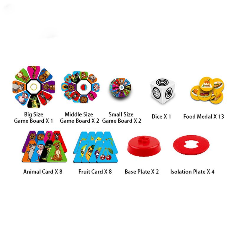 Đồ chơi nhóm ghép hình ( Rotating Puzzle Board Game)