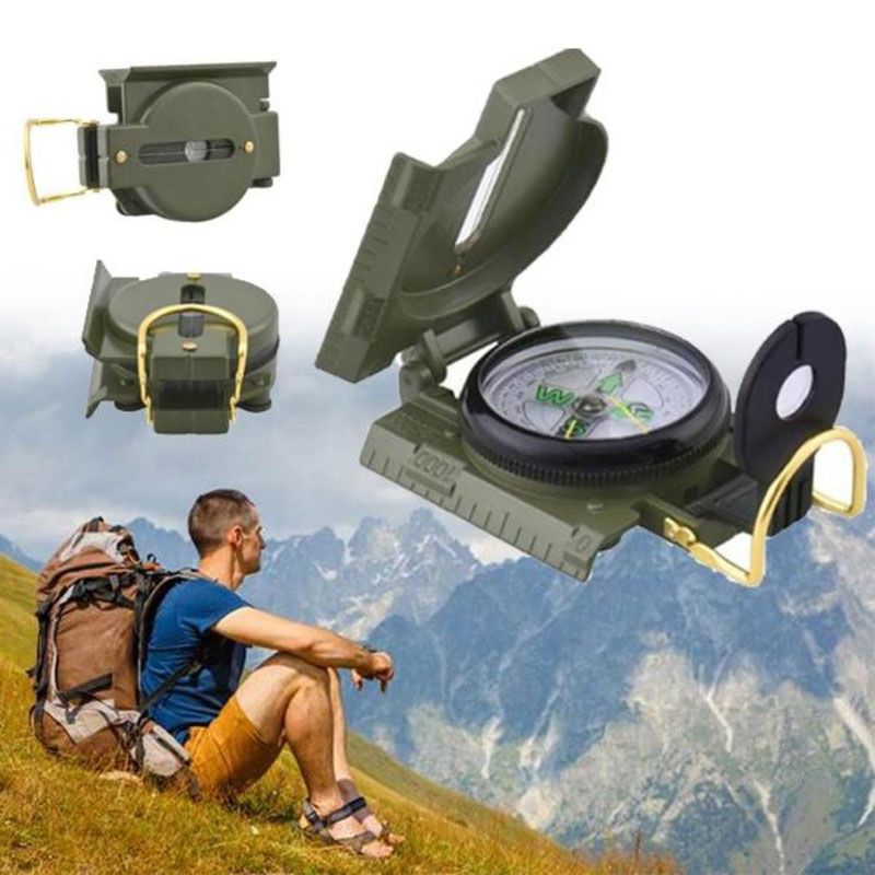 La bàn chỉ hướng quân sự - Loại thường (Lensatic Military Compass)