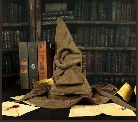 Chiếc Nón Phân Loại Biết Nói Bằng Vải Nỉ (Magic Sorting Hat Harry Potter)