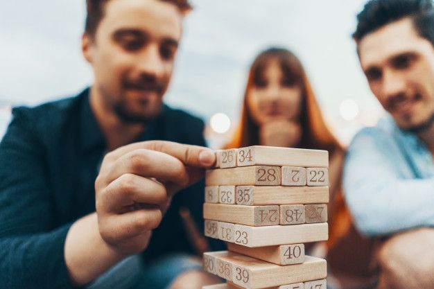 BỘ ĐỒ CHƠI RÚT GỖ (JENGA WOODEN BLOCKS)