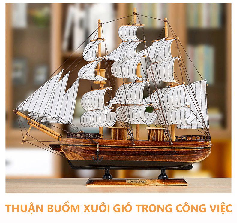 THUYỀN BUỒM GỖ CÁC LOẠI (MINIATURE BOAT)