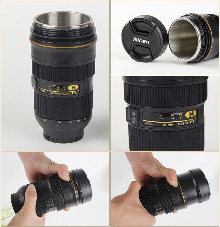 LY LENS ZOOM NICAN 24-70MM - LỚP LÓT INOX (ZOOMABLE NICAN LENS MUG)