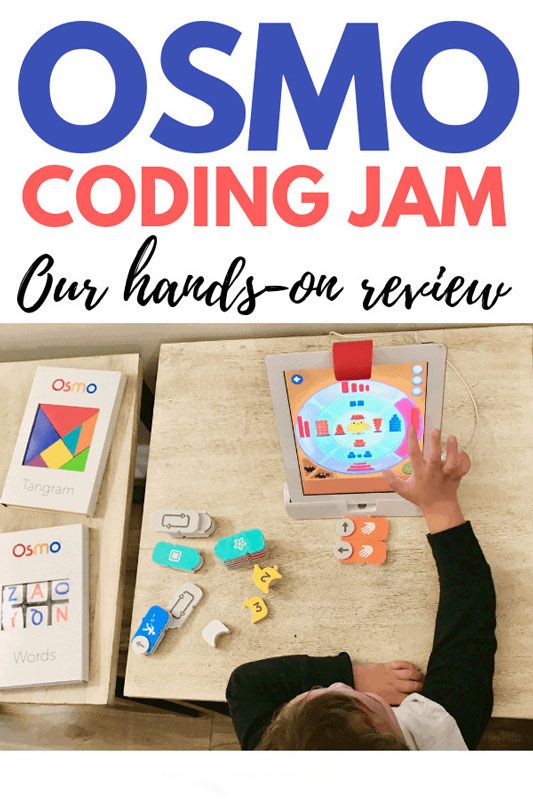 Đồ chơi lập trình căn bản Osmo Phần mở rộng  Osmo Coding Jam Osmo - Coding Jam - Ages 6-12 - Music Creation, Coding & Problem Solving - For iPad or Fire Tablet (Osmo Base Required)