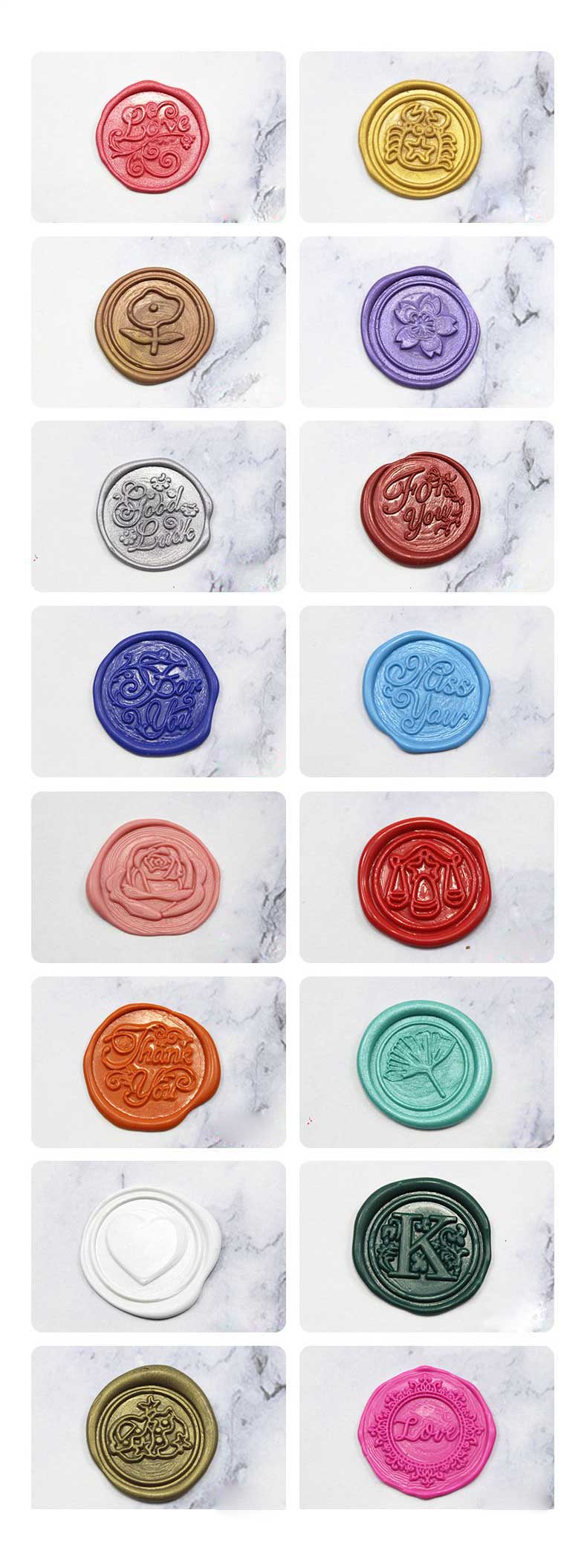 Sáp niêm phong, Sáp đóng dấu dạng que (Wax Seal)