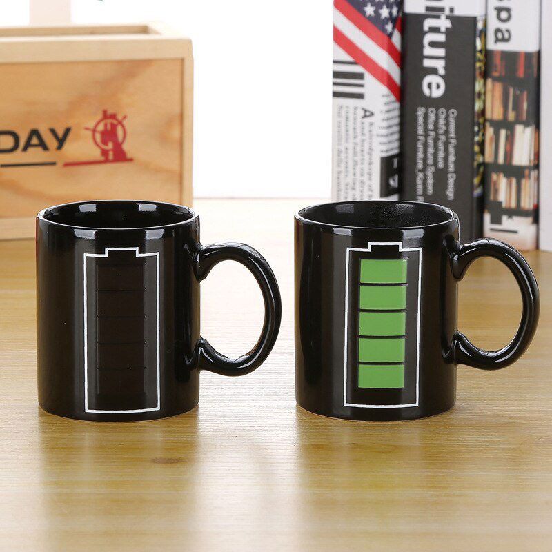 LY ĐỔI MÀU ICON PIN ĐANG SẠC (BATTER COLOR CHANGING MUG)