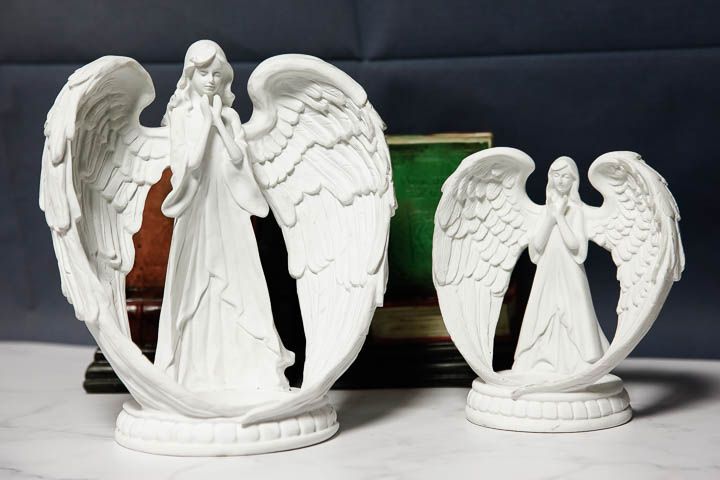 Tượng Thiên Thần Đế Nến Lớn-Nhỏ (Angel Candle Holder)