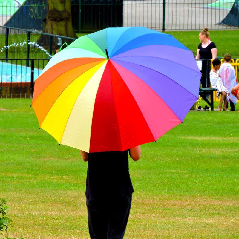 Dù 7 sắc Cầu vồng (Rainbow Color Umbrella)