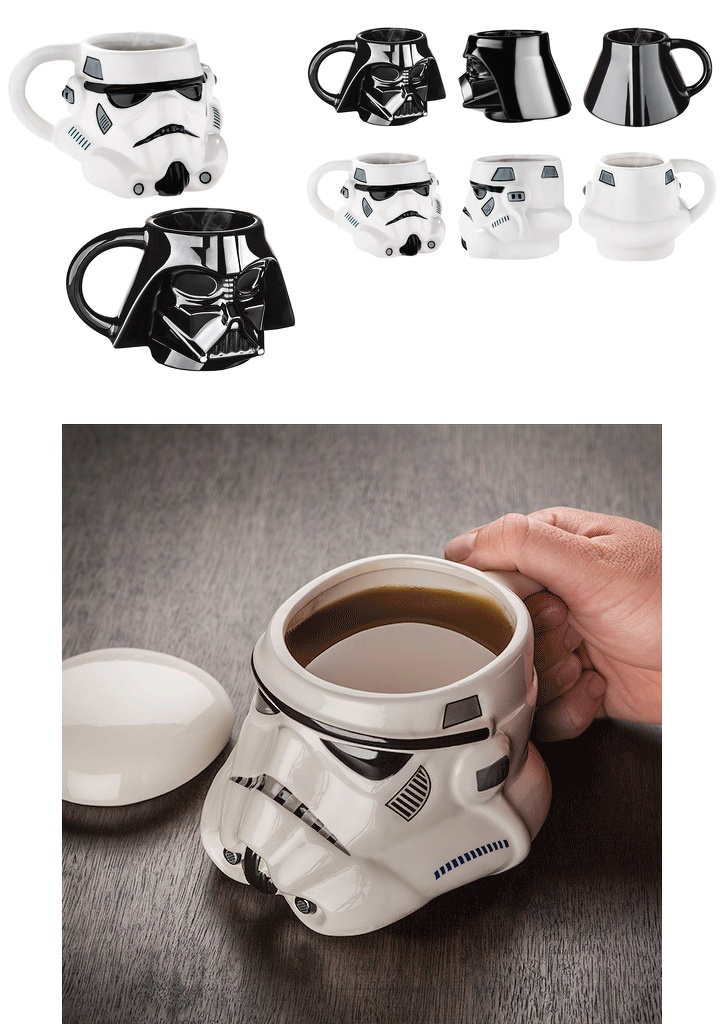 LY SỨ STAR WARS (STORMTROOPER/DART VADER CERAMIC MUG)