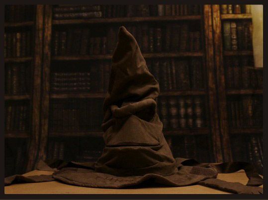 Chiếc Nón Phân Loại Biết Nói Bằng Vải Nỉ (Magic Sorting Hat Harry Potter)