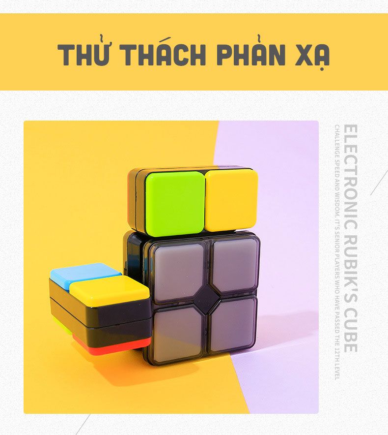 Rubik tương tác âm thanh có đèn