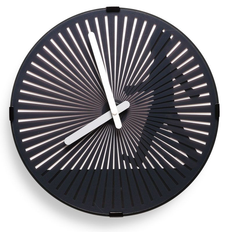 Đồng hồ hình chuyển động Zeotrope (Silent Clock)