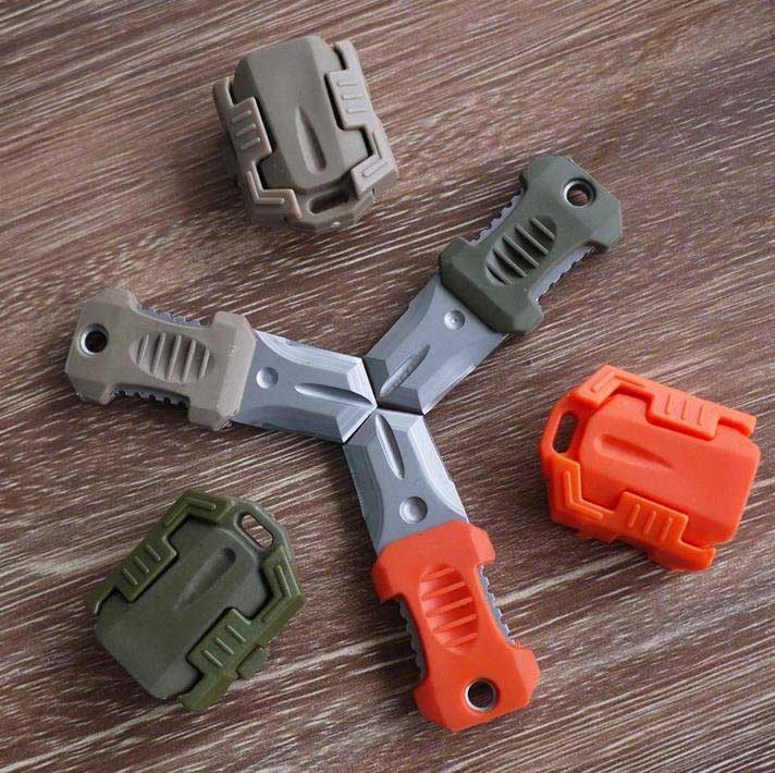 Dao Mini gắn Dây đai túi Lính (MOLLE Mini Shiv Knife)