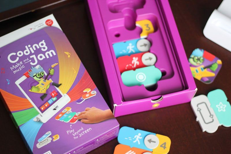 Đồ chơi lập trình căn bản Osmo Phần mở rộng  Osmo Coding Jam Osmo - Coding Jam - Ages 6-12 - Music Creation, Coding & Problem Solving - For iPad or Fire Tablet (Osmo Base Required)