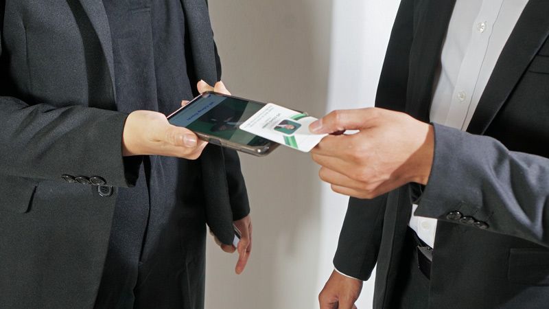 card visit điện tử nfc