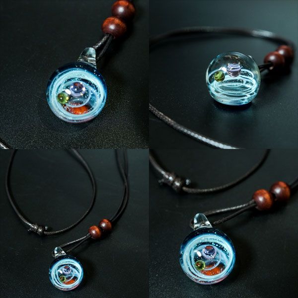 Dây chuyền Vũ Trụ Cao Cấp (Universe Cosmic Space Glass Necklace)