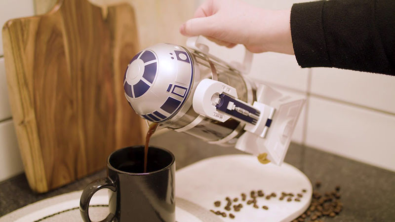 Máy Pha Cà Phê Star War Star War Coffee Press tiết kiệm thời gian