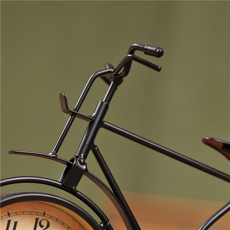 Đồng hồ sắt trang trí để bàn - Xe đạp (Bicycle Vintage Clock)