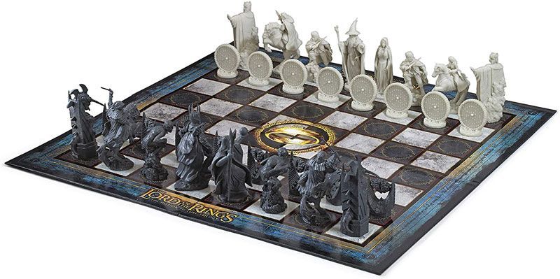 Cờ Vua Phù Thủy phiên bản Lord of The Rings Battle for Middle Earth Chess Set