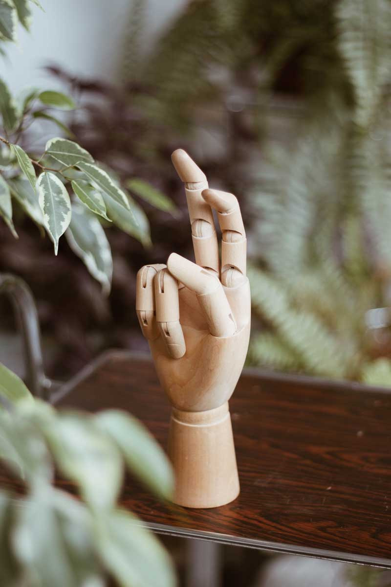 Bàn tay Gỗ vẽ Kiến trúc Mannequin Wooden Hand