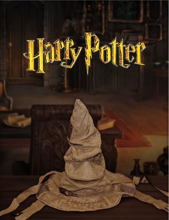 Chiếc Nón Phân Loại Biết Nói Bằng Vải Nỉ (Magic Sorting Hat Harry Potter)